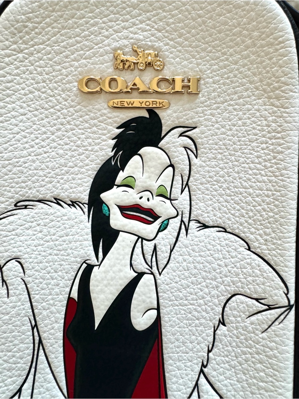 Disney X Coach Eva Crossbody Bag Cruella - Picture 4 of 8